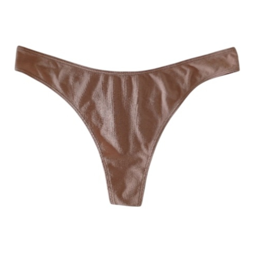 Victoria's Secret High Leg CottonThong Panties, Size L